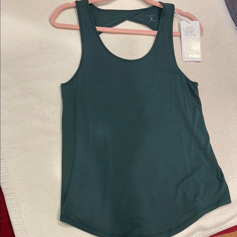Women's Green Tank Top